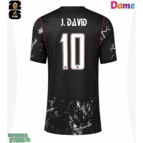 Canada Jonathan David #10 Replika Udebanetrøje Dame VM 2026 Kortærmet